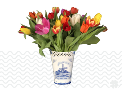 tulpen-bestellen-vaas-Delfts-blauw